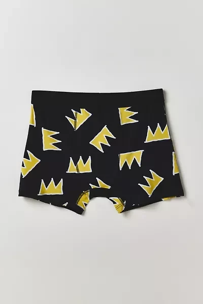 Basquiat Crown Pattern Boxer Brief