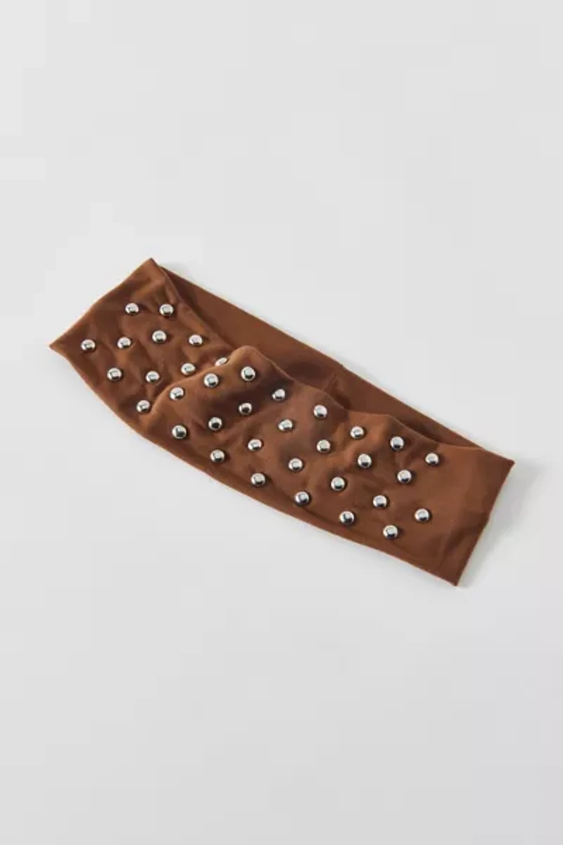 Dome Stud Embellished Headband