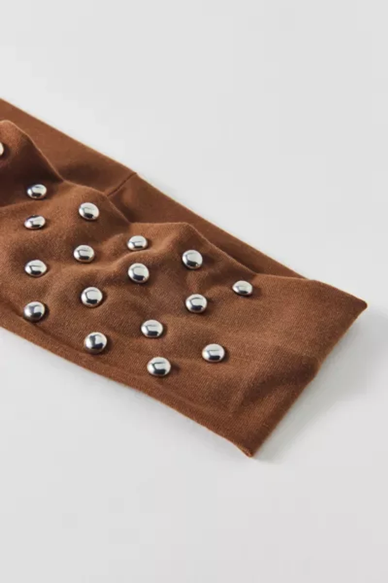 Dome Stud Embellished Headband