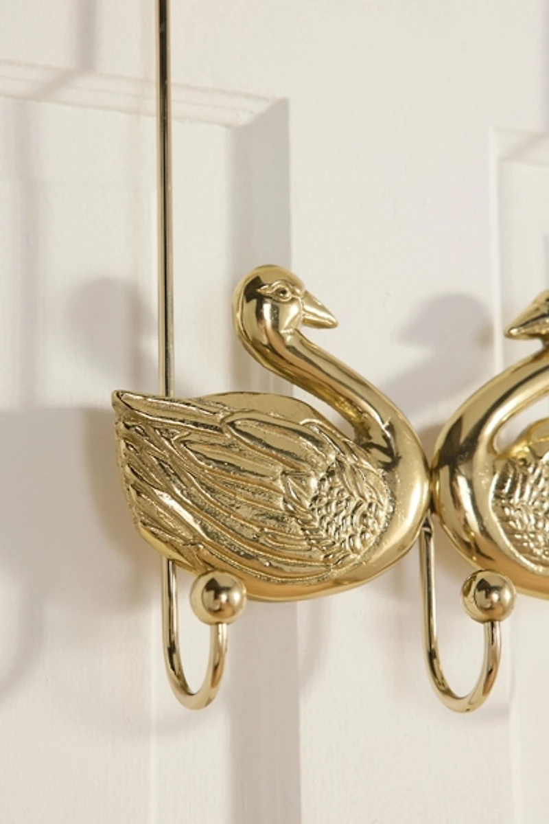 Marguerite Swan Over-The-Door Multi-Hook