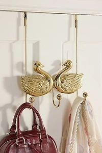 Marguerite Swan Over-The-Door Multi-Hook