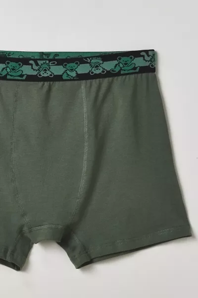 Grateful Dead Dancing Bear Band Boxer Brief