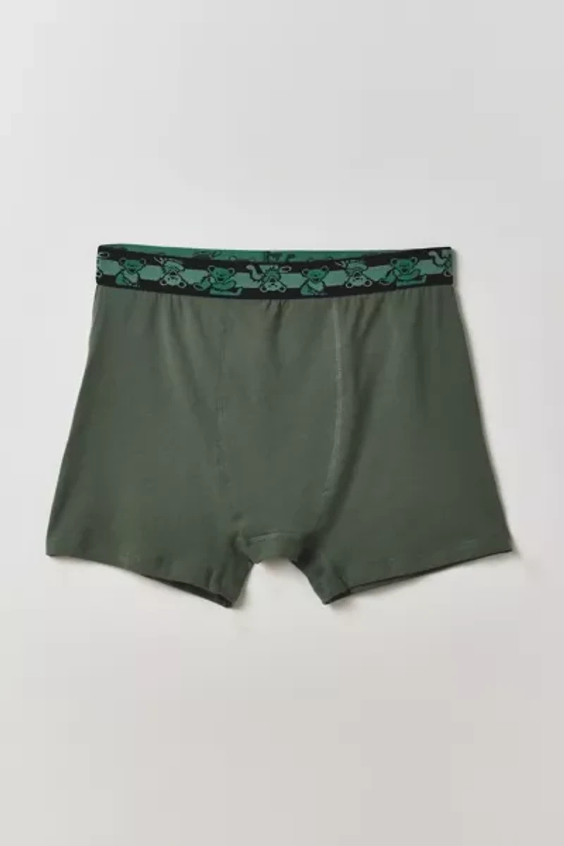 Grateful Dead Dancing Bear Band Boxer Brief