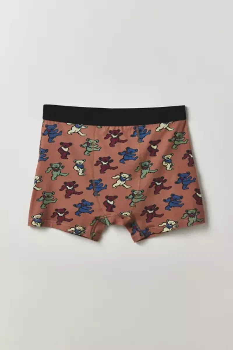 Grateful Dead Bear Pattern Boxer Brief