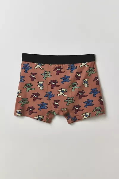 Grateful Dead Bear Pattern Boxer Brief