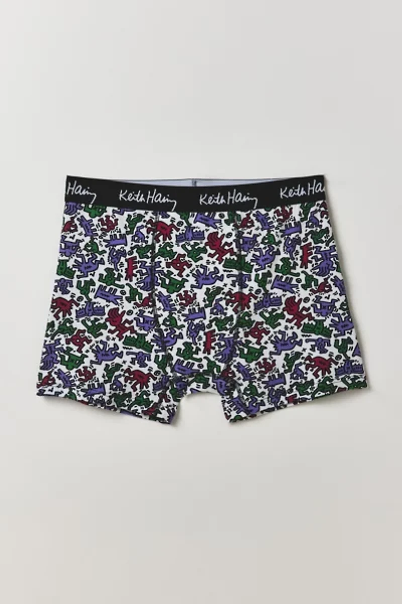 Keith Haring Figure Allover Pattern Boxer Brief