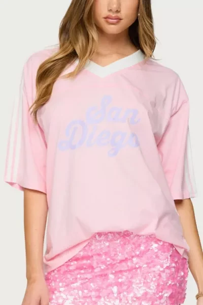 Edikted San Diego Oversized T Shirt