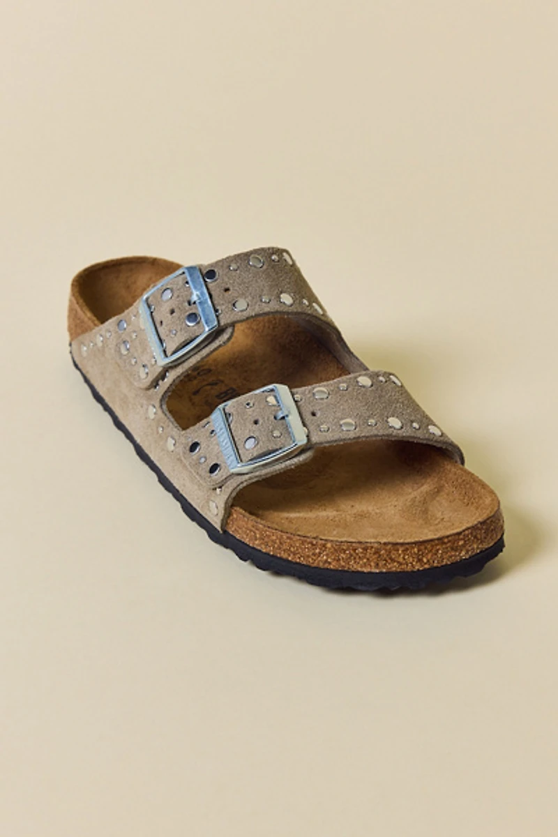 Birkenstock Women's Arizona Rivets Slide Sandals