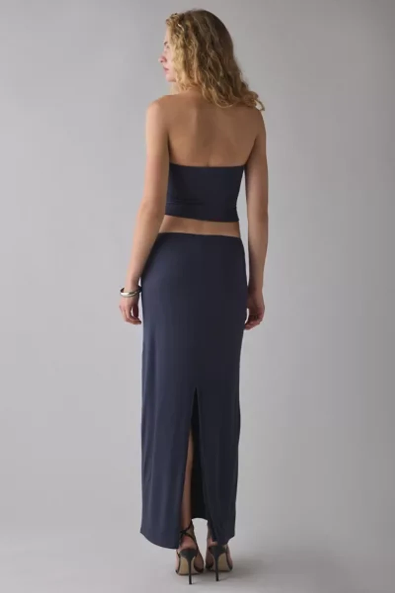 UO Kimmy Jersey Knit Tube Top + Maxi Skirt 2-Piece Set