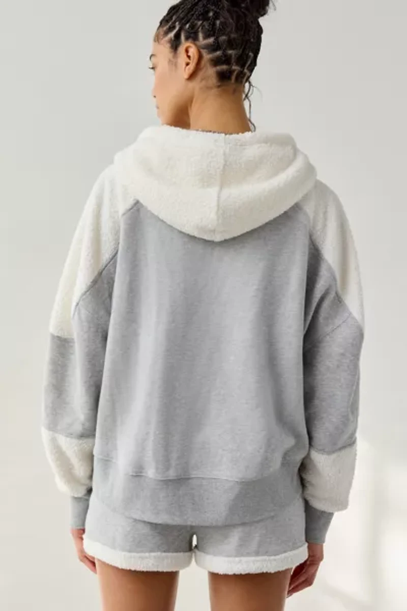 Out From Under Snow Days Oversized Fleece Full-Zip Hoodie Sweatshirt