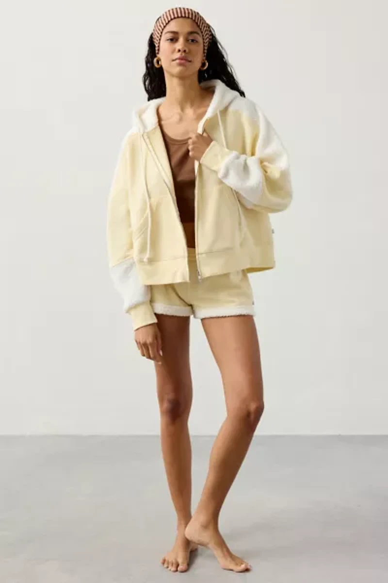 Out From Under Snow Days Oversized Fleece Full-Zip Hoodie Sweatshirt