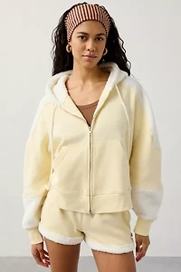 Out From Under Snow Days Oversized Fleece Full-Zip Hoodie Sweatshirt