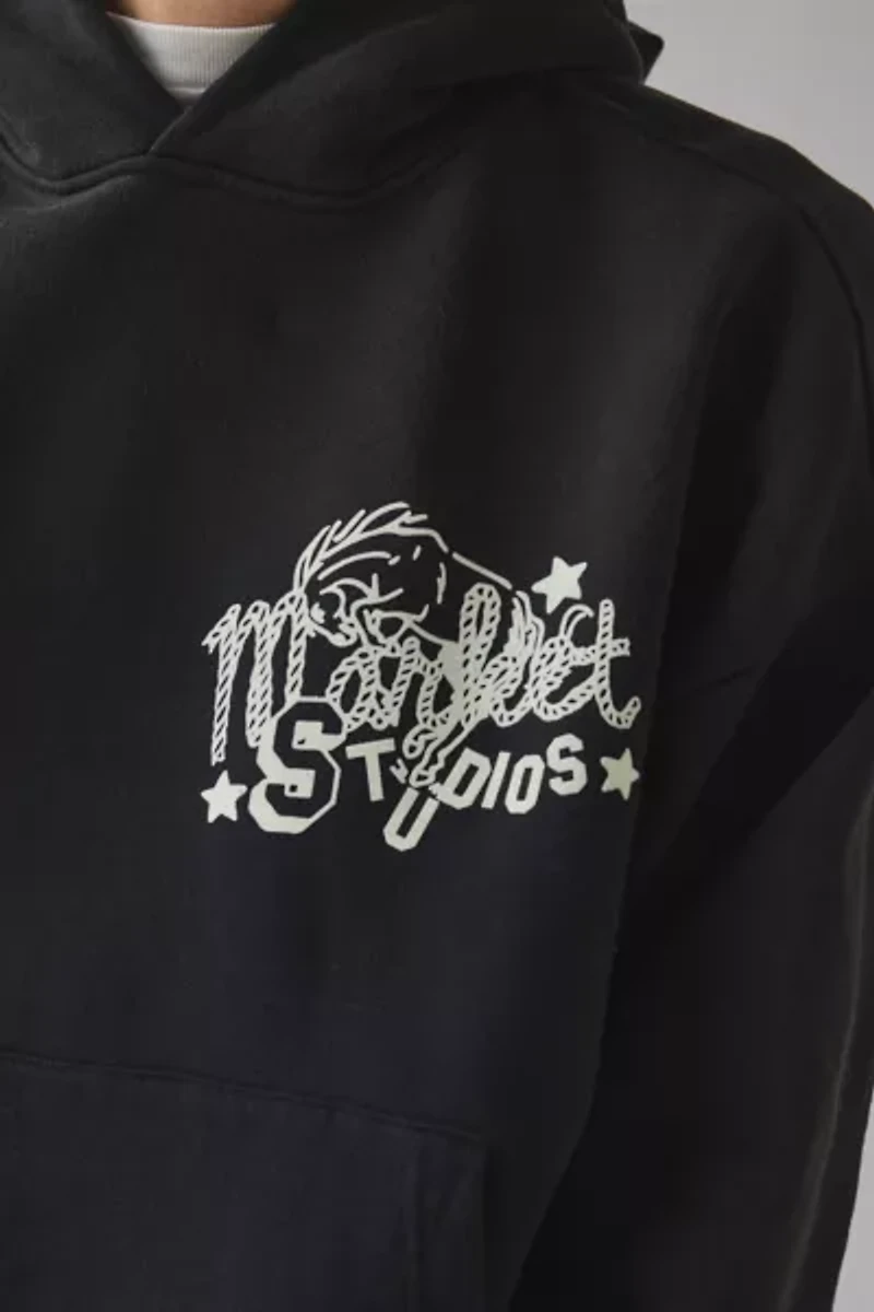 Market Studios Old West Graphic Hoodie Sweatshirt
