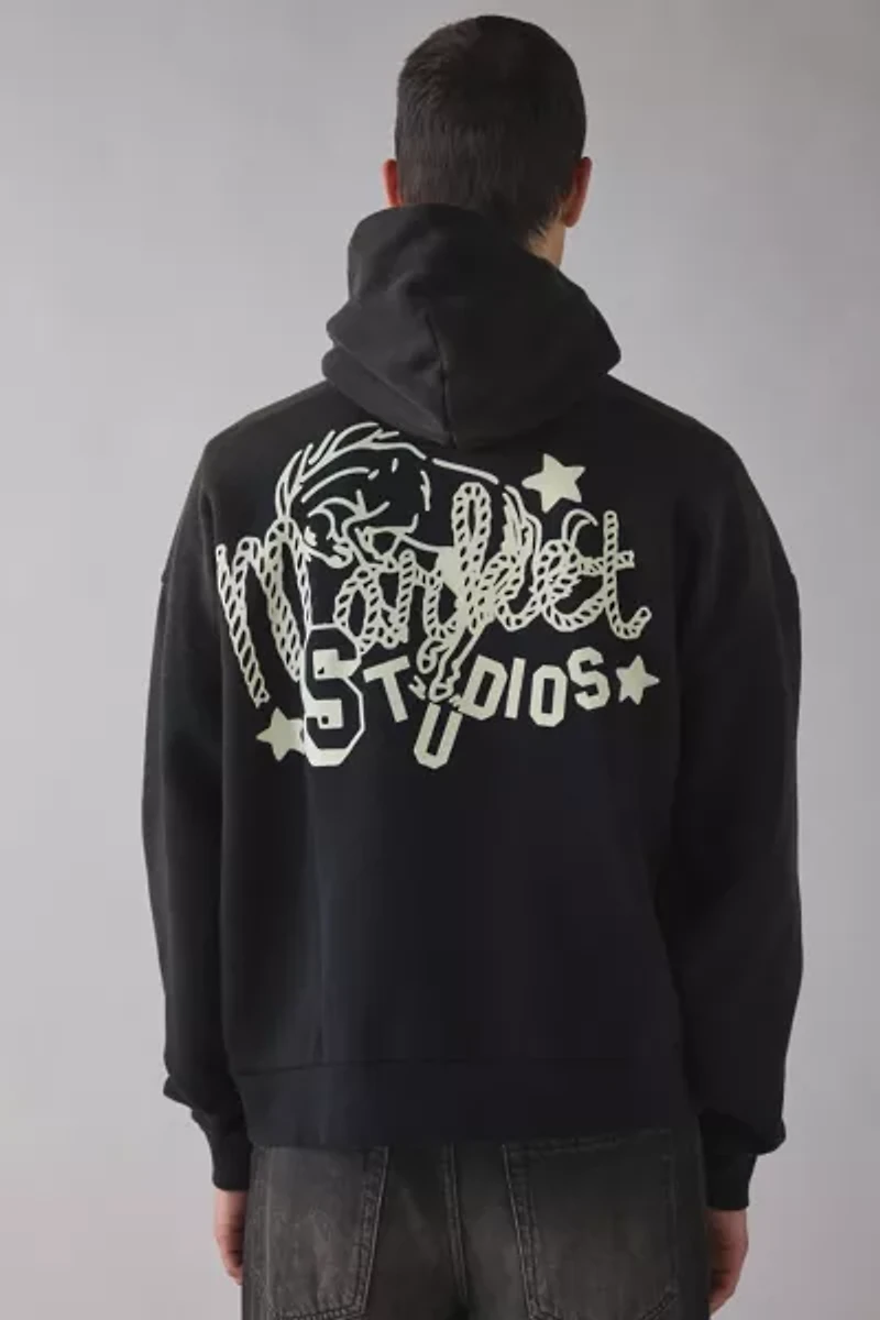 Market Studios Old West Graphic Hoodie Sweatshirt