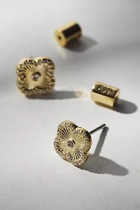 Electric Picks Icon Rhinestone Stud Earring