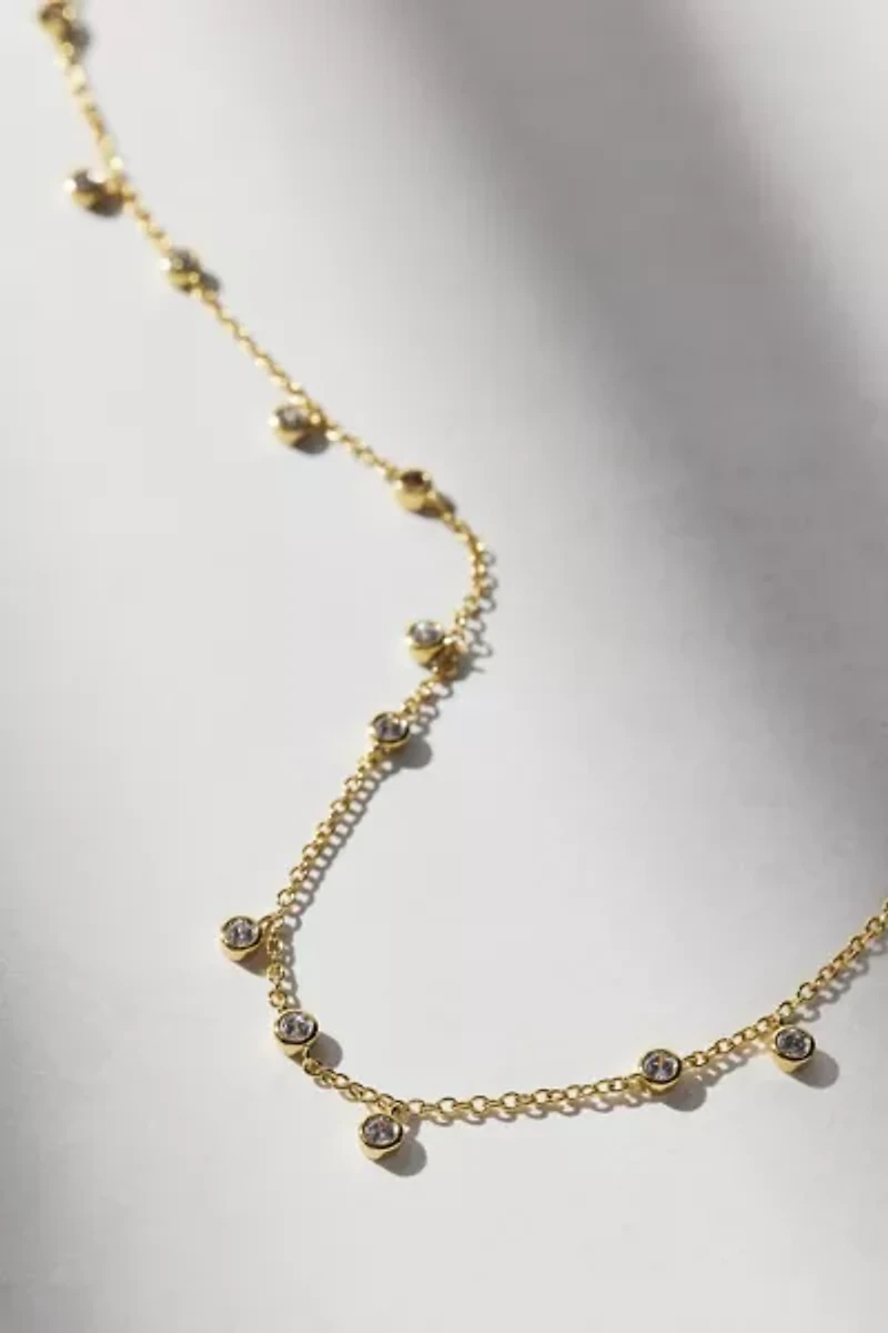 Electric Picks Palmer Rhinestone Necklace