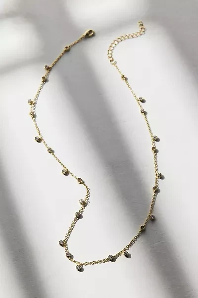Electric Picks Palmer Rhinestone Necklace