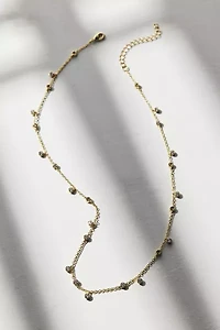 Electric Picks Palmer Rhinestone Necklace