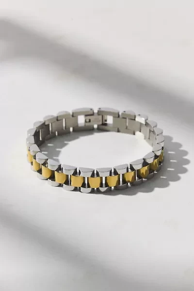 Electric Picks Bennet Mixed Metal Bracelet