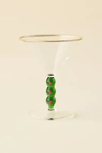 Olive Icon Martini Glass