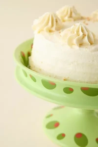 Olive Icon Ceramic Cake Stand