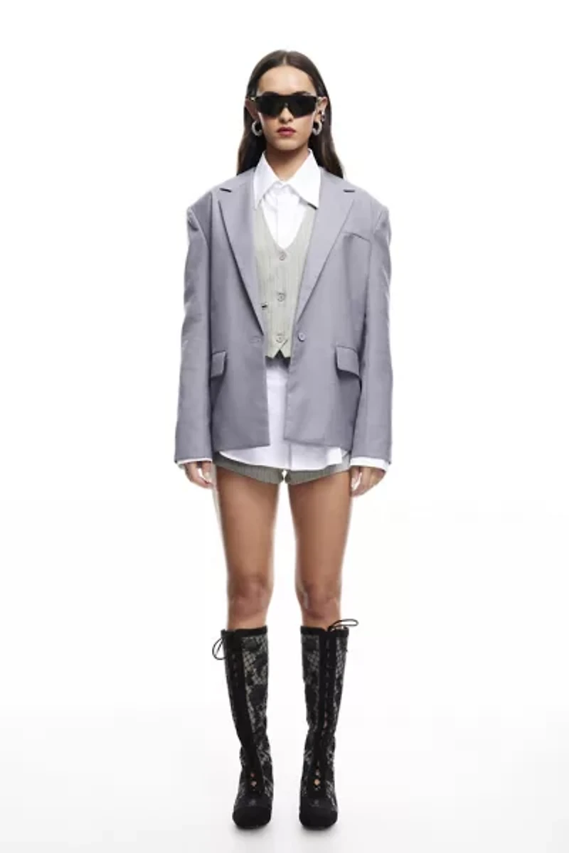 Lioness Chloe Tailored Oversized Blazer