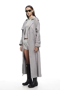Lioness Penny Long Oversized Trench Coat