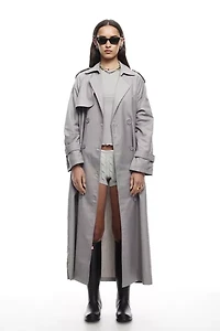 Lioness Penny Long Oversized Trench Coat