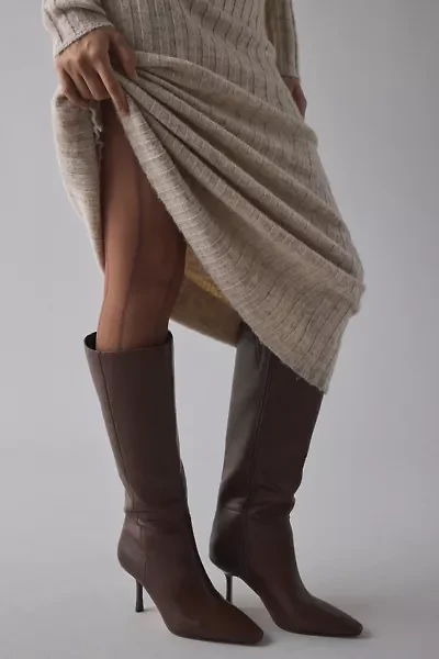 Beverly Floral Stripe Semi-Sheer Tights