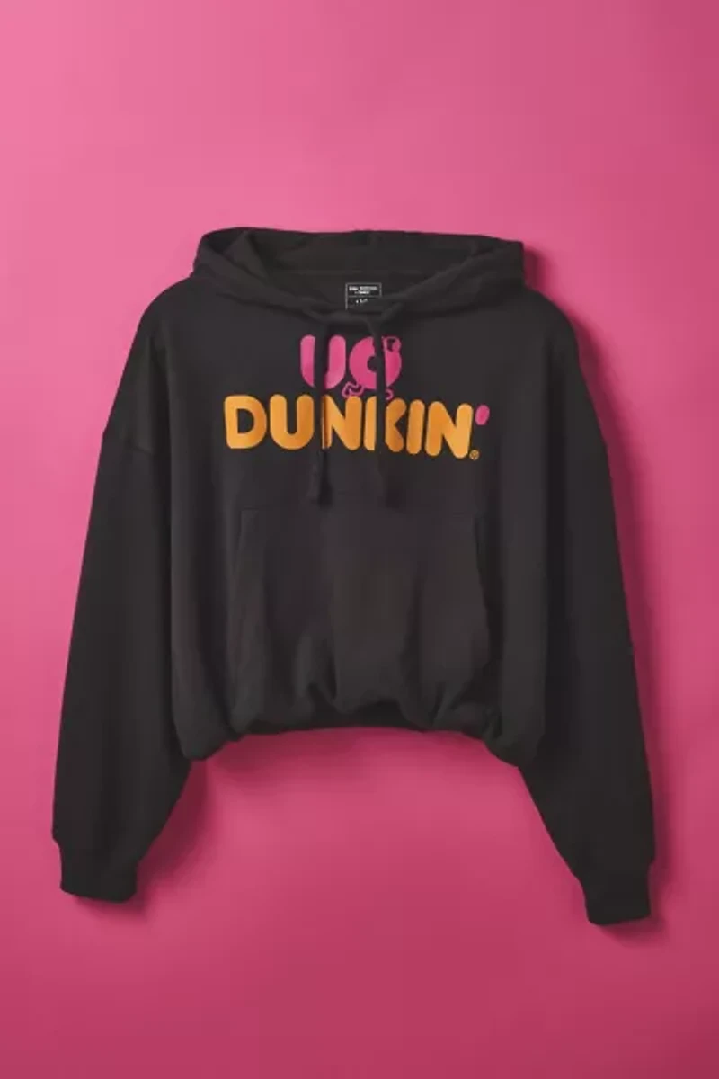 Dunkin' UO Exclusive Graphic Bubble Hoodie Sweatshirt