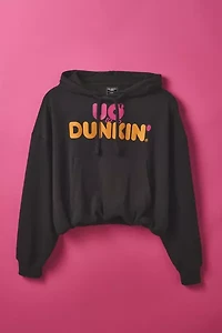 Dunkin' UO Exclusive Graphic Bubble Hoodie Sweatshirt