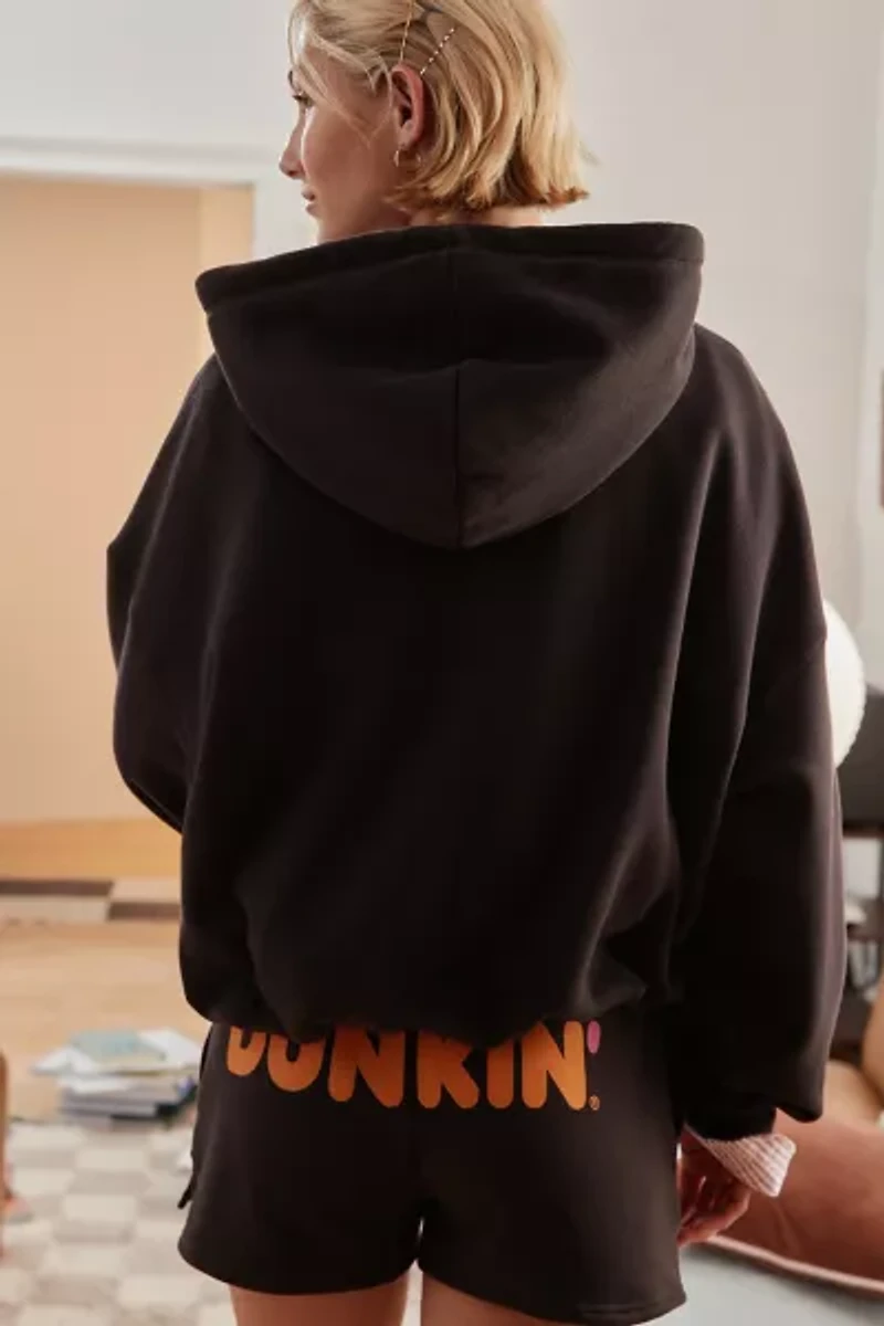 Dunkin' UO Exclusive Graphic Bubble Hoodie Sweatshirt