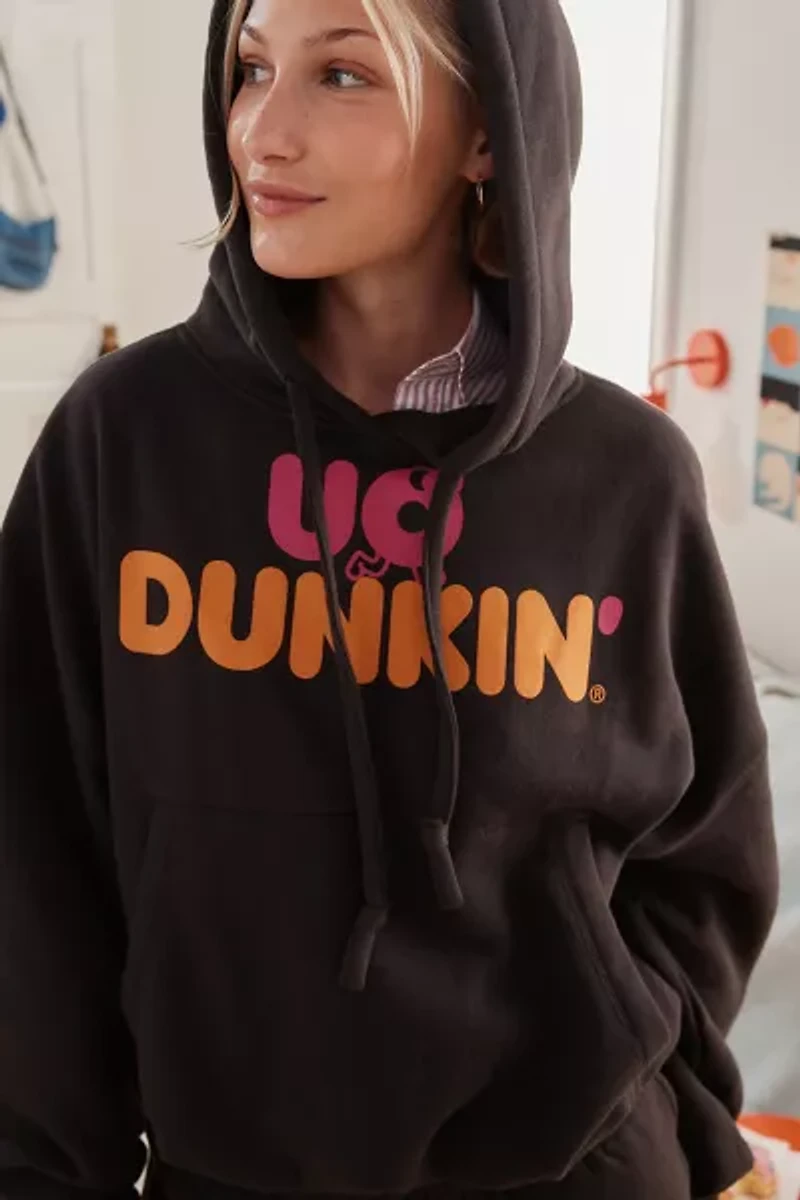 Dunkin' UO Exclusive Graphic Bubble Hoodie Sweatshirt