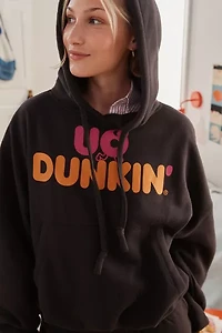Dunkin' UO Exclusive Graphic Bubble Hoodie Sweatshirt
