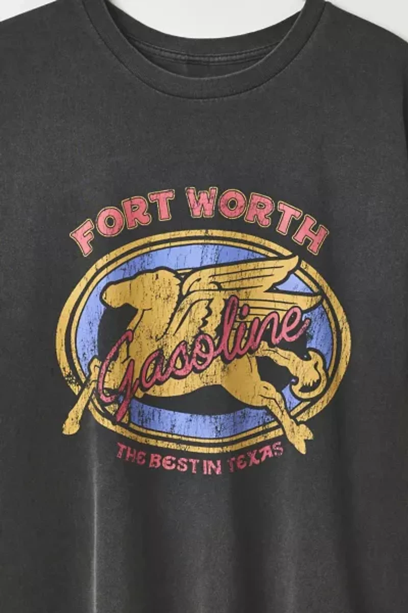Fort Worth Gasoline Graphic Tee