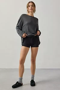 Out From Under Soft Serve Terry Mid-Rise Micro Short