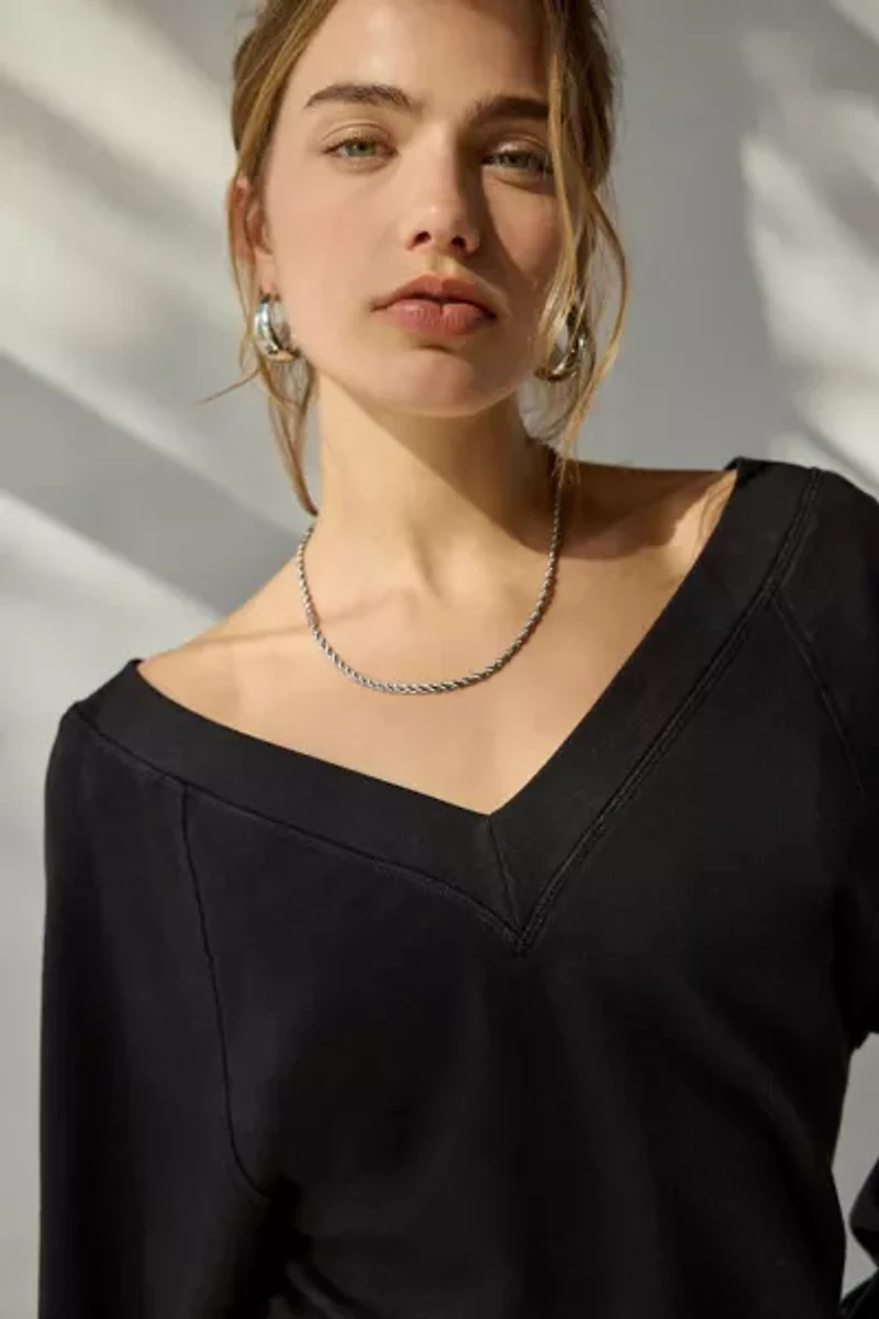 Out From Under Soft Serve Double-V Long Sleeve Top