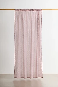 Lucy Polka Dot Patterned Window Panel