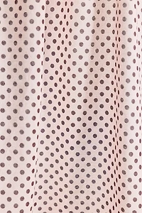 Lucy Polka Dot Patterned Café Curtain Set