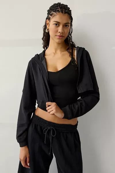 Out From Under Soft Serve Terry Hooded Shrug Top