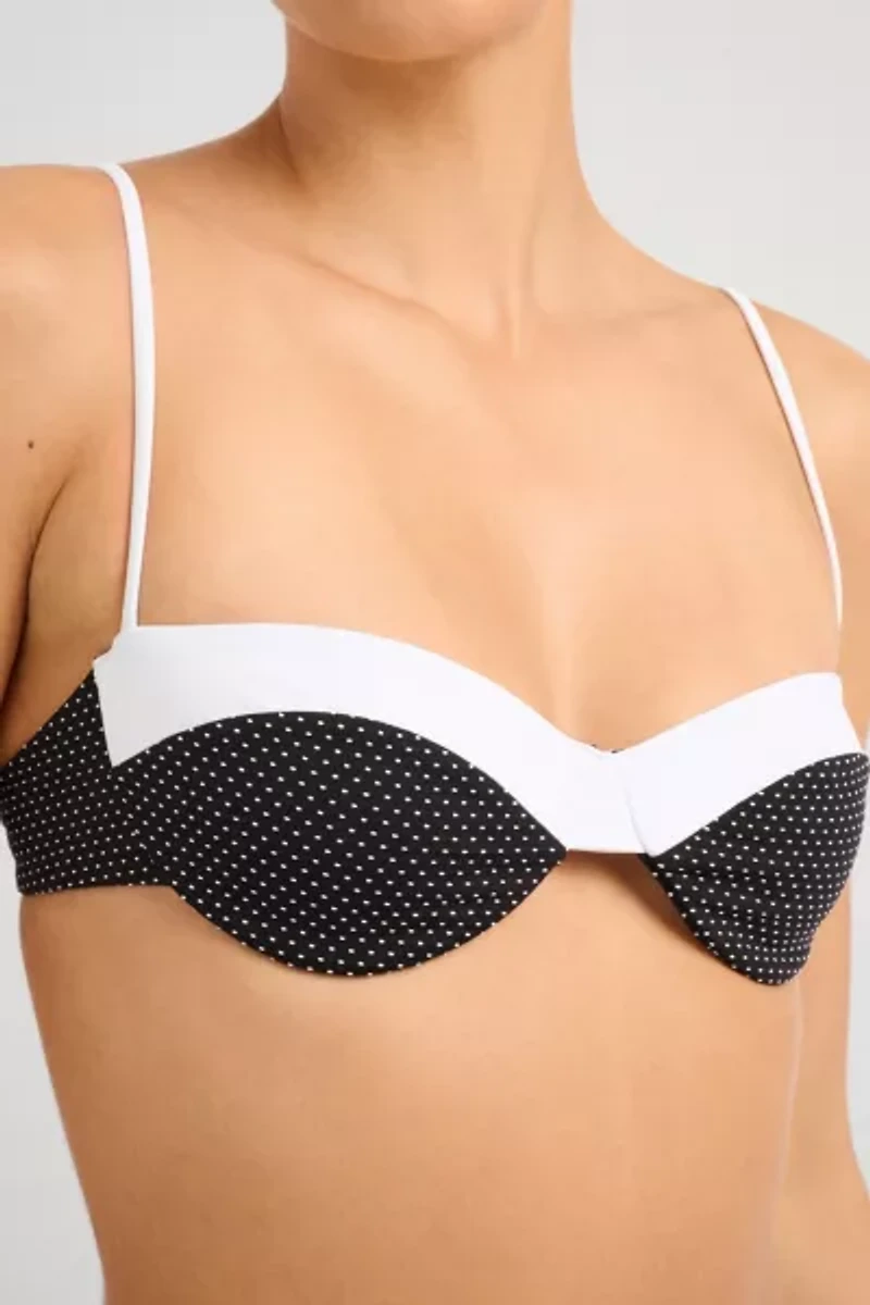 Onia Brigitte Balconette Underwire Bikini Top