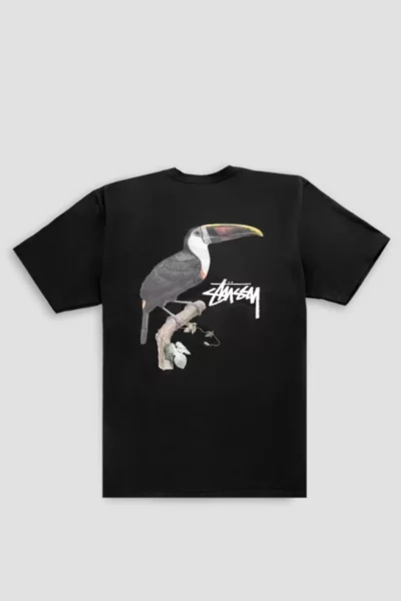 Stussy Toucan Graphic T-Shirt