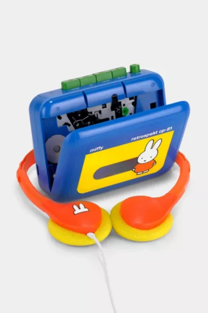 Miffy + Retrospekt CP-81 Portable Cassette Player