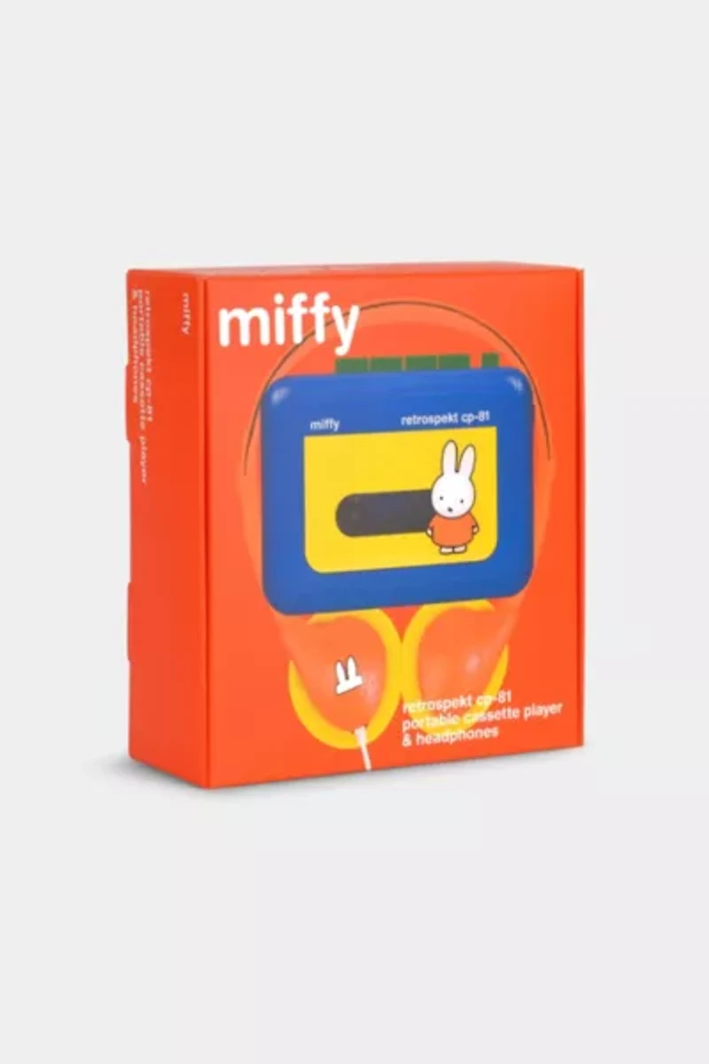 Miffy + Retrospekt CP-81 Portable Cassette Player