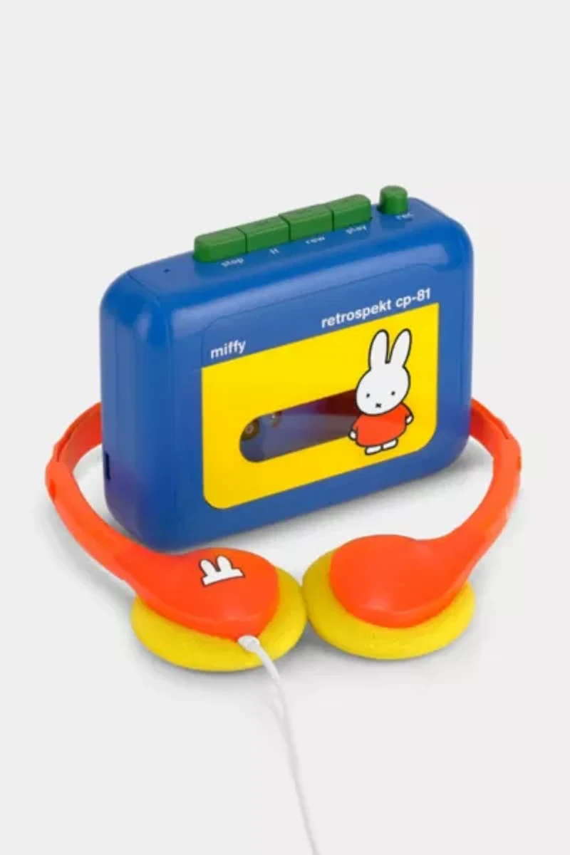 Miffy + Retrospekt CP-81 Portable Cassette Player