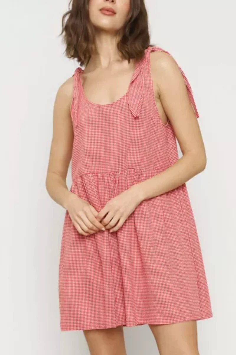 Whimsy + Row Kate Baby Doll Mini Dress