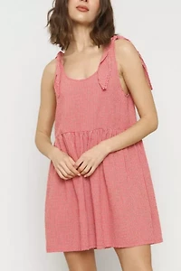 Whimsy + Row Kate Baby Doll Mini Dress