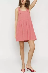 Whimsy + Row Kate Baby Doll Mini Dress