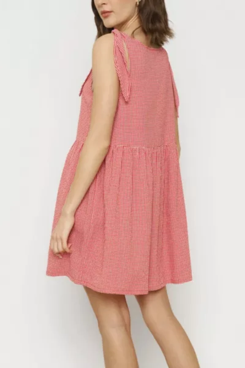 Whimsy + Row Kate Baby Doll Mini Dress