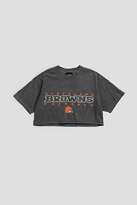 Frankie Collective Cleveland Browns NFL Crop Tee 002